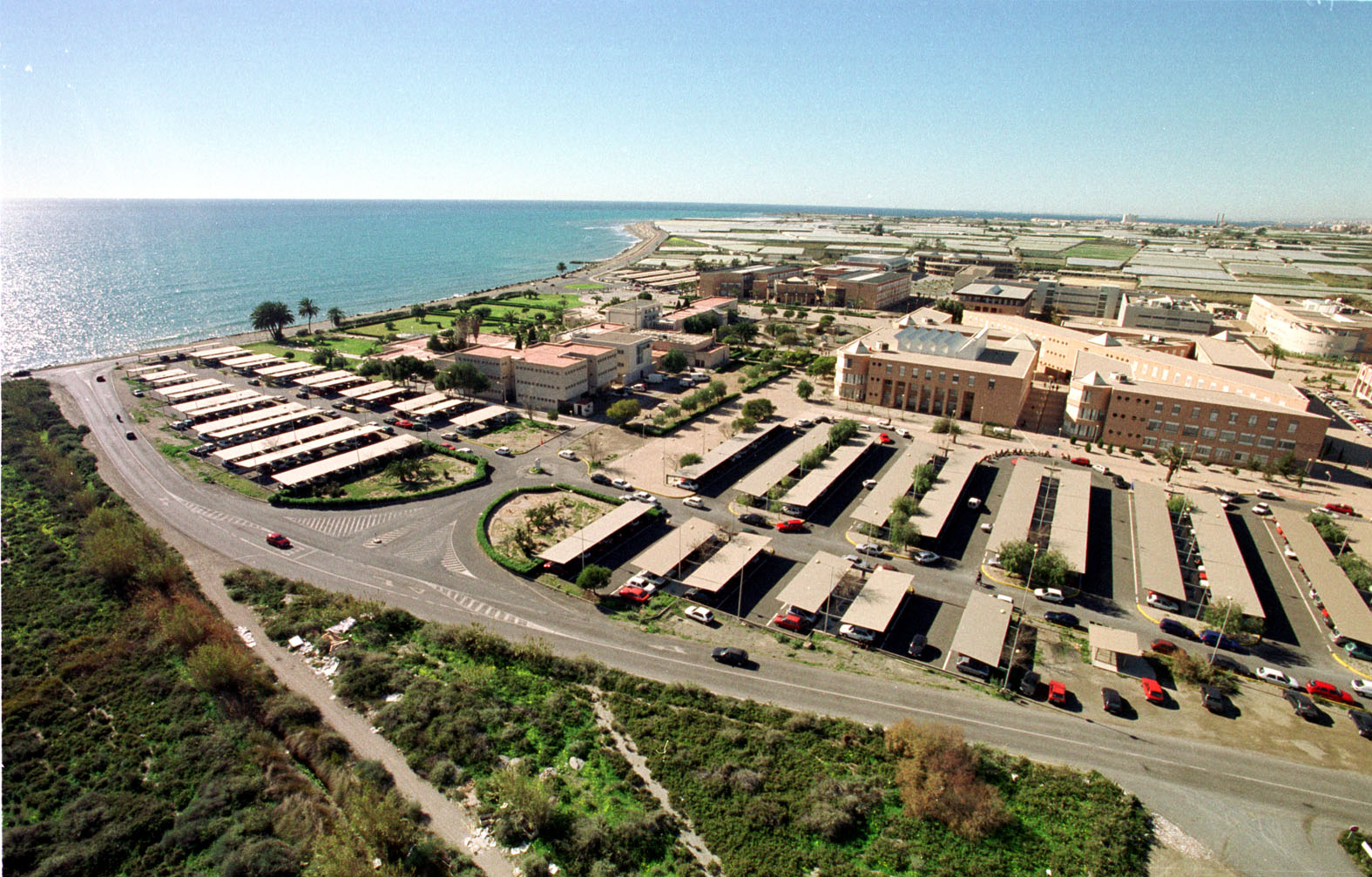 UAL campus air view